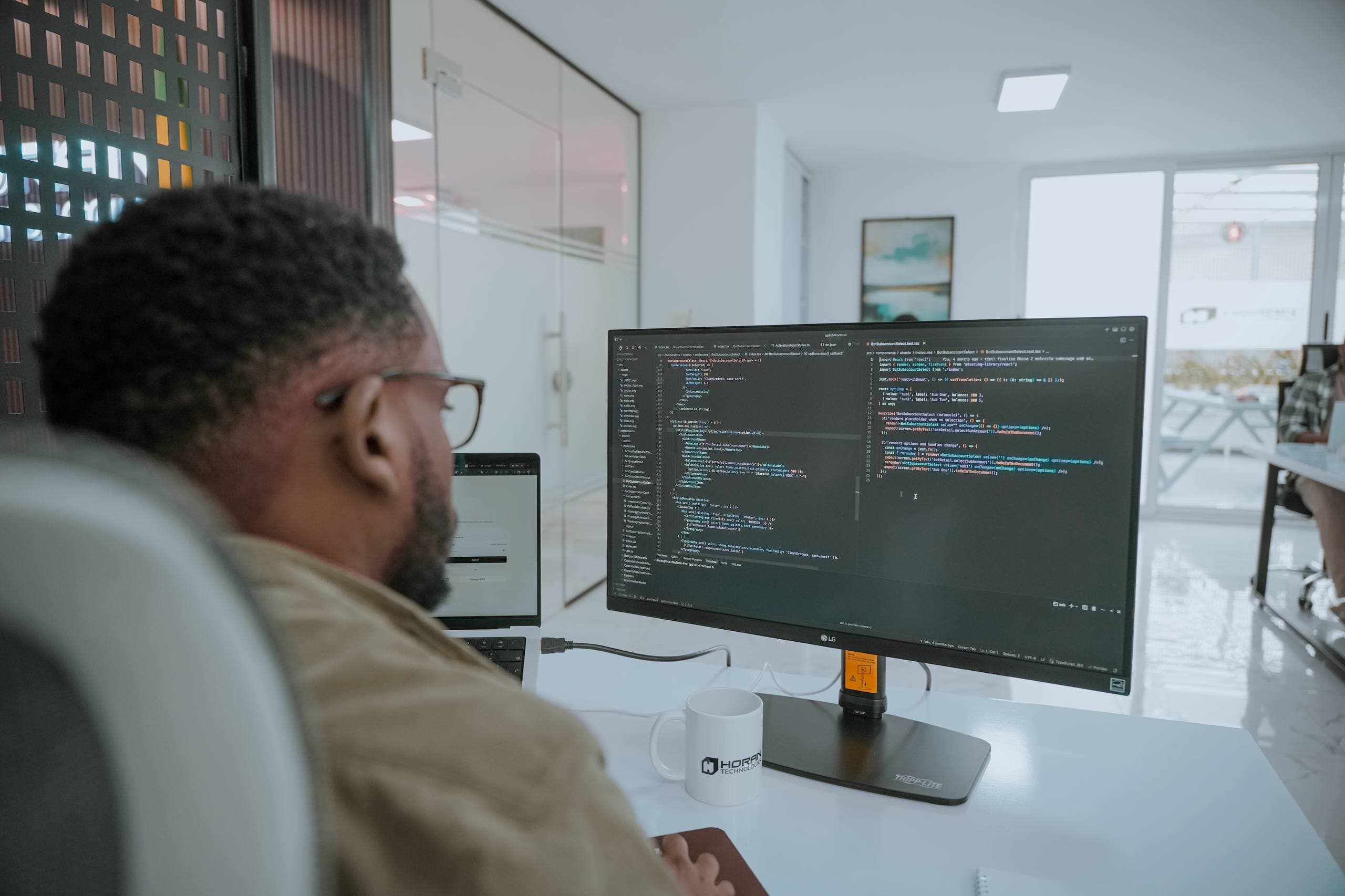 Horan Technologies developer building custom software solutions